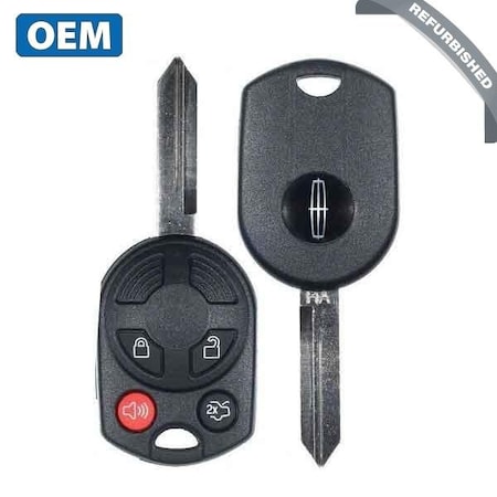 Oem OEM: REF:    2011-2012 Lincoln / 4-Button Remote Head Key / PN: 164-R7042 / OUCD6000022 (80 Bit) RHK-FRD047
